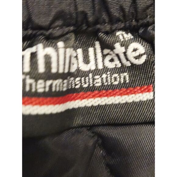 Vtg L.L. Bean Women Sz M Side Leg Zip Snow Ski Pants Insulate Thinsulate Nylon - Picture 5 of 7